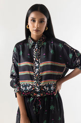 Stitched Basic Printed Shirt